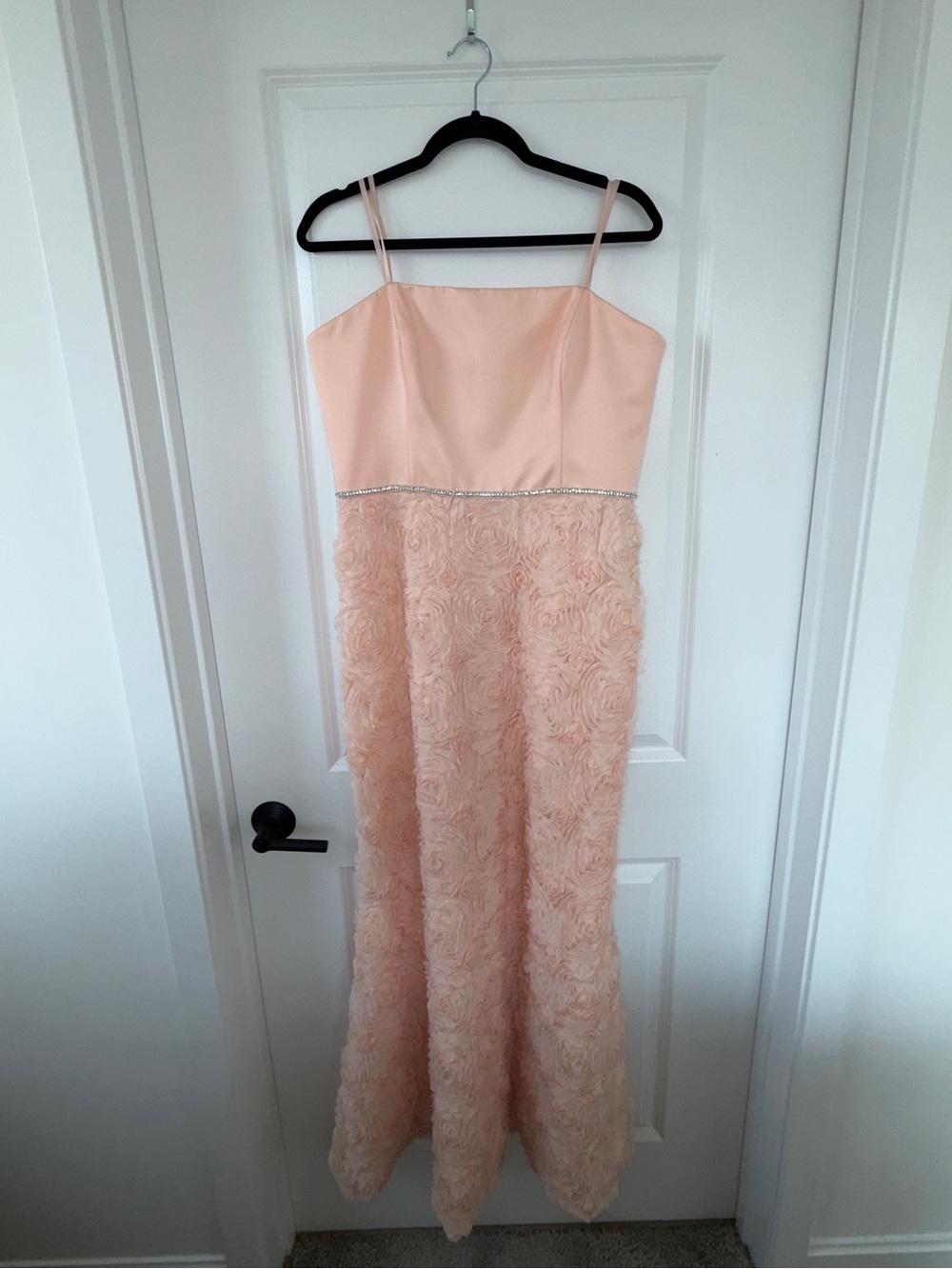 Betsy & Adam Strapless Formal Gown | Blush Pink | Women’s Size 14 | NWT